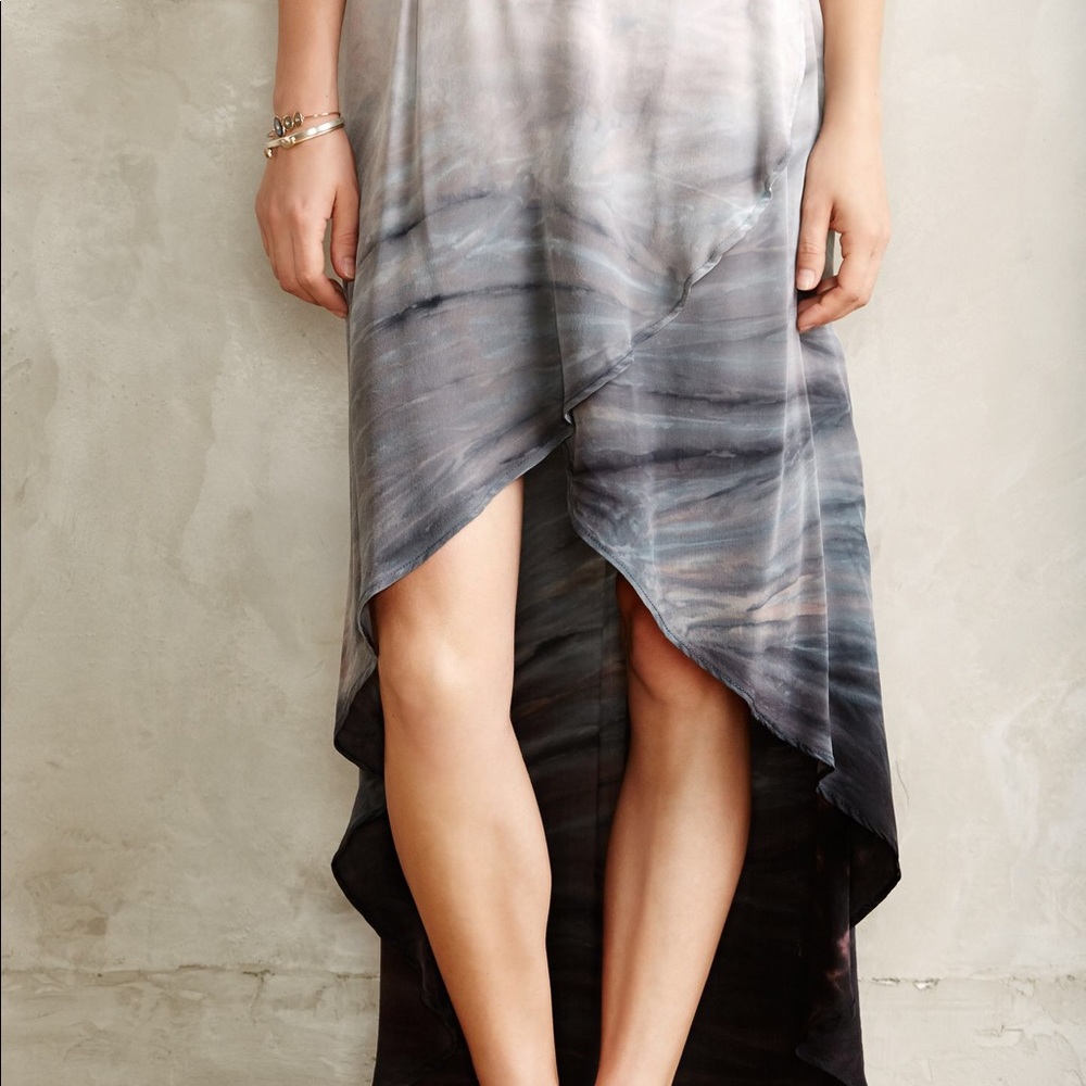 Anthropologie seascape maxi skirt